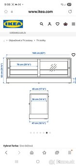 TV skrinka IKEA - HAVSTA - 7