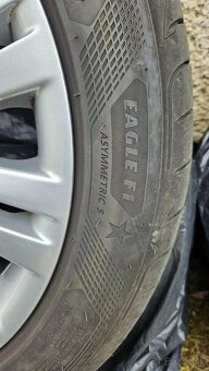 Predám 4x originál 18" alu na Opel Insignia A + letné pneu - 7