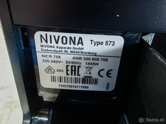 Espresso kávovar Nivona NICR758 - 7