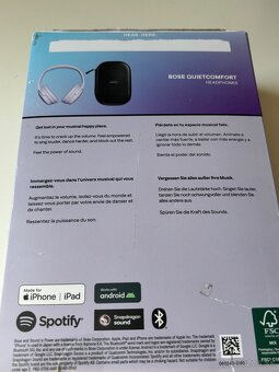 Bose QC 45 Headphones, fialovej farby - 7
