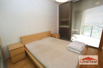 Moderný 2 izb, Vienna Gate, 12.p., 70m2, výhľad, zariadený, - 7