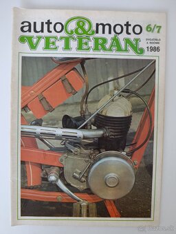 Časopis Auto a Moto Veterán z 80-tych rokov - 7