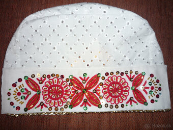 Ženský kroj - čepce /kápky/ - 7