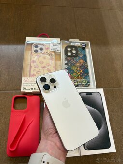 IPhone 15 Pro Max 256GB White Titanium - 7