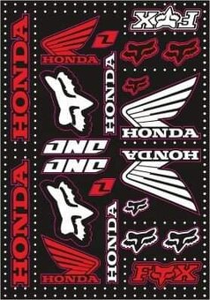 Predám nálepky Honda - 7