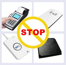 Bezpečnostný obal blokujúci RFID a NFC signál (PVC) - 7