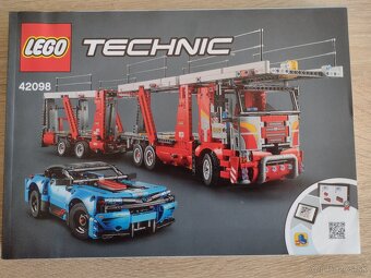 Lego Technic návody a nálepky - 7