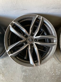 REZERVOVANÉ - Elektróny 5x112 R19 Audi Atom Antracite - 7