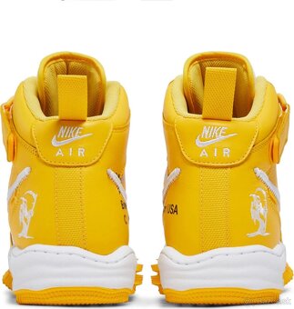 NIKE X OFF WHITE AIR FORCE 1 MID SP Leather - 7
