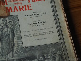 Život najblahoslavenejšej Panny Márie z roku 1908 - 7