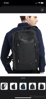 Batoh - Kingsons Business Travel Laptop Backpack 17” - 7