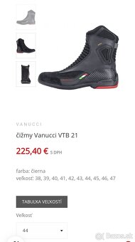 velkost 44 - panske kozene moto cizmy VANUCCI - 7