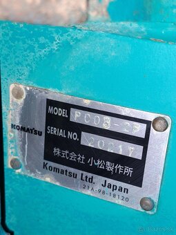 minibager Komatsu PC03 - 7