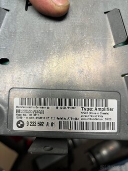BMW zosilňovače HARMAN LOGIC atd - 7