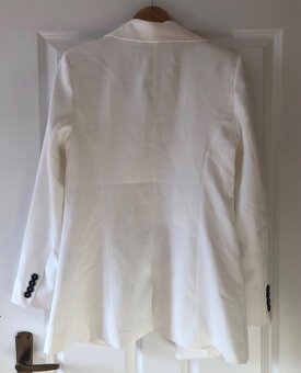 ——-Nové biele oversized sako Reserved, XS/S/M, 21 E—- - 7