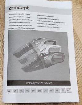 Rucny vysavac nabijatelny na suche a mokre vysavanie - 7
