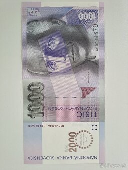 Slovenské bankovky - Edícia "Milenium 2000" - 7