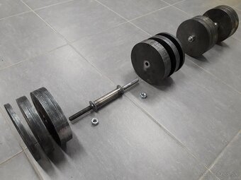 Jednorucky cinky 2x30 kg - 7
