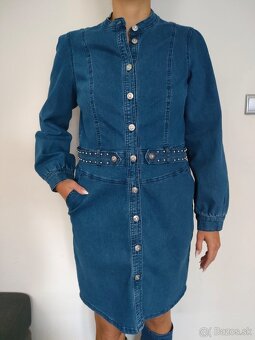 Dámske riflové šaty - 7