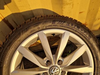 5x112 r17 kolesa disky golf vw alu dijon 205 50 17 zimné - 7