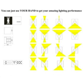 Polkruhová moderná lampa - 7