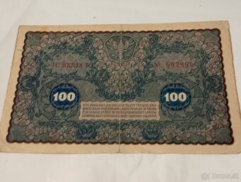 Predám vzacne Poľske Marky 1919 - 7