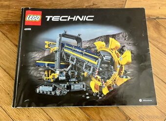 Rozložené lego Technic 42055 Rýpadlo s kolesovým bagrom - 7