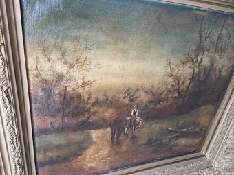 Starožitný obraz... - 7