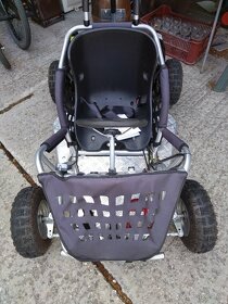 Akumulátorová buggy+ prilba - HECHT 54812 SILVER - 7