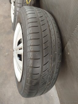 5x100 R14 165/70 R14 vzor cca 5mm letné - 7