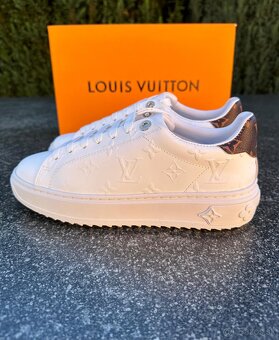 Louis Vuitton tenisky zenske biele komplet balenie - 7