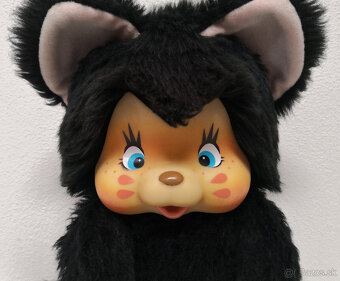 Retro mončiči XXL nyamy Felina čierna 35cm - 7