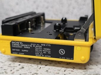 SONY WM-F75 》 SPORT WALKMAN 》DOLBY NR 》Autoreverse - 7