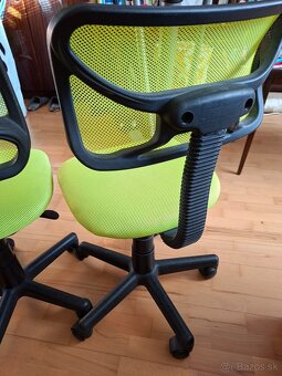 Detské kancelárske stoličky 2ks - 7