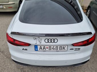 Spoiler kridlo lipko kufru AUDI A5 S5 RS5 model B9 - 7