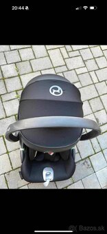 Cybex e-priam čierny kočík set - 7