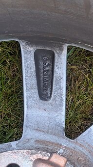 Original disky Volkswagen 6.5Jx16 ET41 5x112 - 7