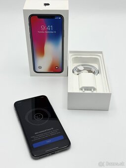 Apple iPhone X 256GB Space Gray 92% Zdravie Batérie - 7