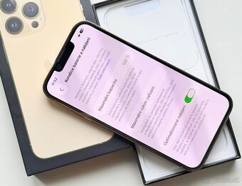 iPhone 13 Pro Gold BATERIE 100% TOP - 7