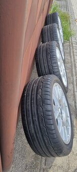 Disky BBS 5x112 r18 s pneu Dunlop 245/40 R18 aj samostatne - 7