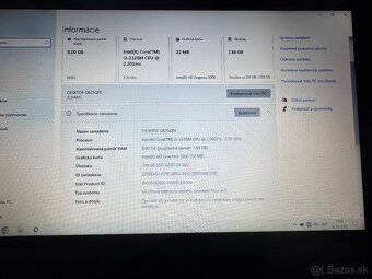 Predám zachovali notebook LENOVO E530 ThinkPad Veľkosť 15,6” - 7