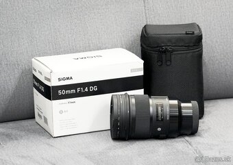 SIGMA 50mm f/1.4 DG HSM Art, baj. Sony E - 7
