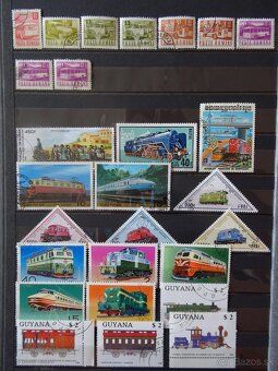 Pekná zbierka známok DOPRAVA - 7