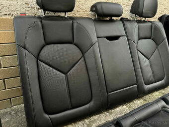 Sedadlá + tapacíre (čierna koža) Porsche Macan 95B - 7