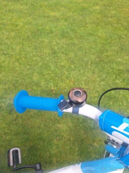 Nový detský bicykel Romet veľ. 16 modro biely - 7