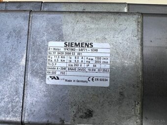 Motory Siemens , pohon , prevodovka , Rexroth - 7