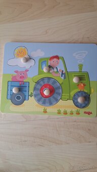 Vkladacky, puzzle,farby,pexeso..hracky mix - 7