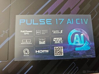 Msi Pulse 17 / Core Ultra 7/32Gb DDR5/1TB SSD/RTX 4070 8Gb - 7