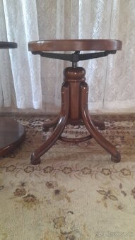 Thonet stoličky 2kusy 350eur, Thonet klavírna stolička 350eu - 7