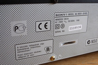 Sony MDS-JE 480 atrac3 DSP type S - 7